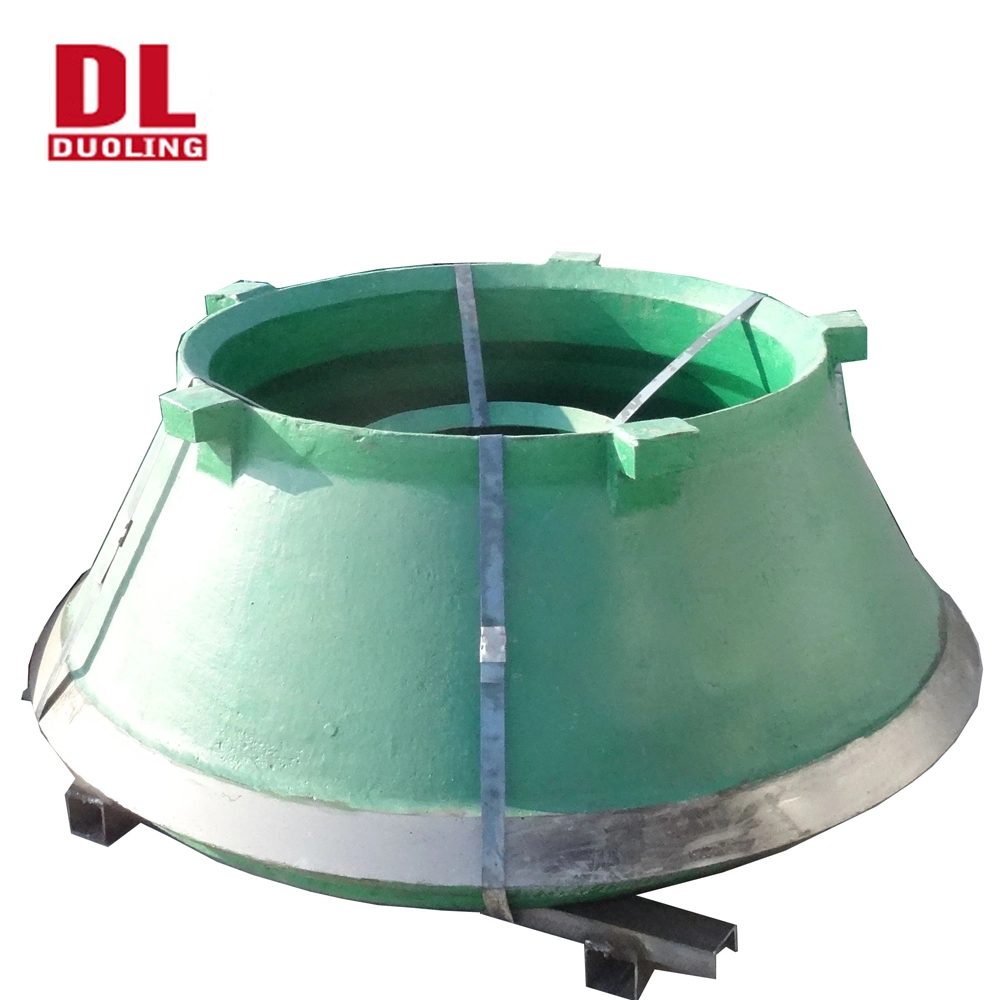 High Manganese Liners Cone Crusher Wear Parts