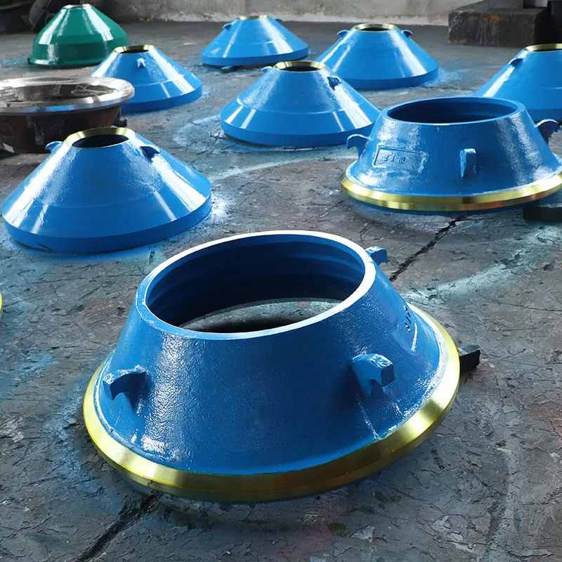 Mining Equipment Parts OEM HP300 HP400 Mantle Concave Bowl Liner Stone Cone Crusher Parts