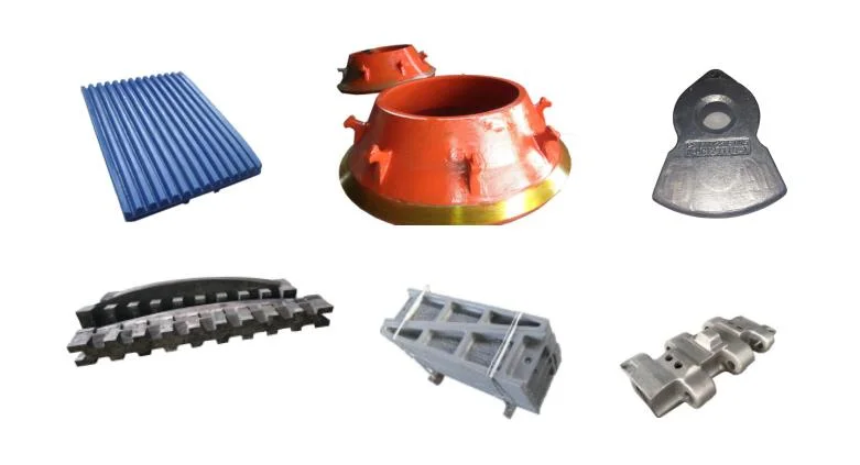 Mining Crusher Wear Parts for Jaw Crusher, Fixed Jaw, Swing Jaw, Movable Jaw Plate