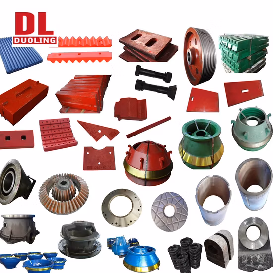 Stone / Mining / Jaw / Cone / Impact Crusher Wear Spare Parts High Manganese
