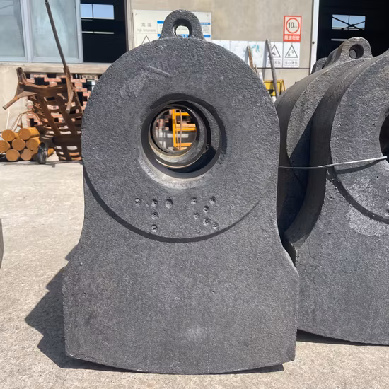 Blow Bar Liner Plate Limestone Impact Crusher Hammer for Sale Stone Crusher Spare Parts