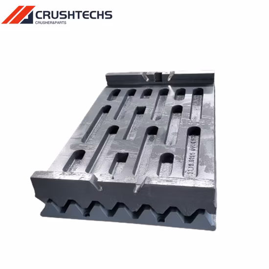 High Quality Fixed Jaw Dies Mn Casting Jaw Crusher Wear Parts