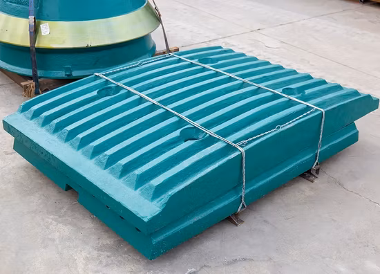 Hyton Casting Manganese Steel Wear Resistant Jaw Plate Suit C160 Crusher Replacement Parts